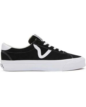 Vans Premium Sport 73 Contrast Suede Trainers - Black