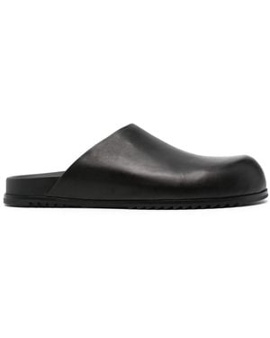 Rick Owens Granola Mules - Black