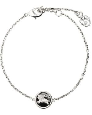Burberry Knight Coin Bracelet - White