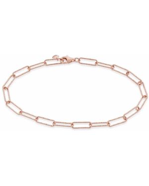 Monica Vinader Alta Textured Chain Bracelet - White