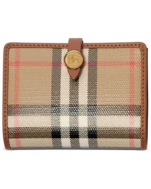 Burberry Tarjetero Check - Neutro