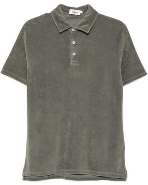 Altea Side-Slit Polo Shirt - Grey