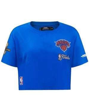 Pro Standard X Nba Finals Championship New York Knicks 2026 T-Shirt - Blue