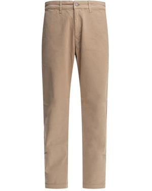 NN07 Cotton-Blended Pants - Natural