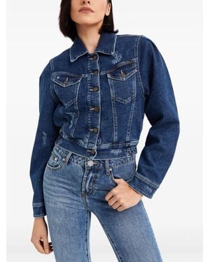 retroféte Chaqueta vaquera Destiny con botones - Azul