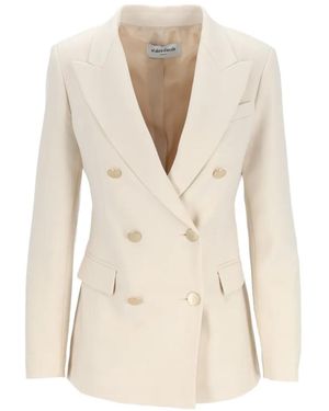 Al Duca d'Aosta Double-Breasted Jacket - White