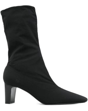 The Row 65Mm Felice Stretch Ankle Boots - Black