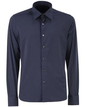 Rrd Button Oxford Shirt - Blue