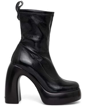 KARL LAGERFELD 125Mm Astragon Boots - Black