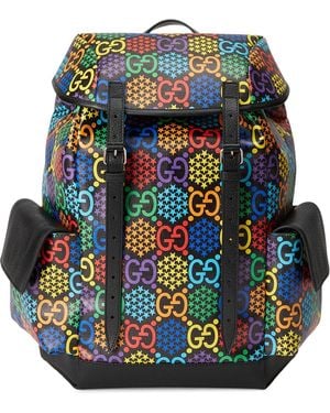 Gucci Medium GG Psychedelic Backpack - Black