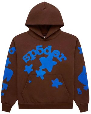 Sp5der Beluga Hoodie - Brown