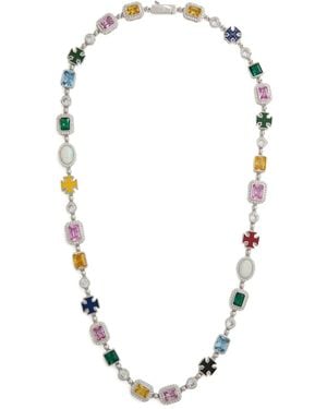 CERNUCCI Motif Embellished Necklace - Metallic