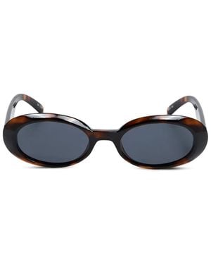 Le Specs Work It オーバルサングラス ブルー | Lyst