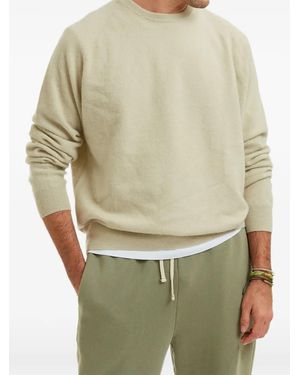 Frenckenberger Boyfriend Crew-Neck Jumper - Green