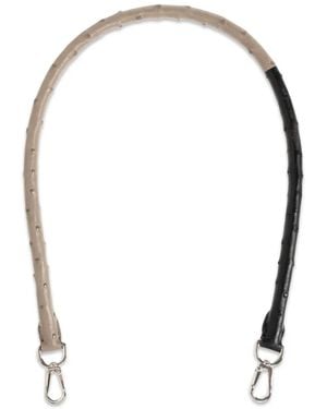 Loewe Riemen Aus Straußenleder - Weiß