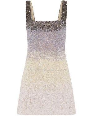 Rachel Gilbert Kaito Mini Dress - Grey