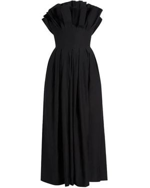 KHAITE Claude Dress - Black
