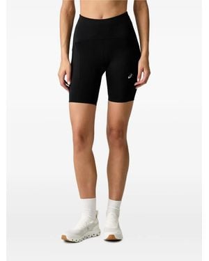 Asics Road Radlerhose Mit Logo - Schwarz