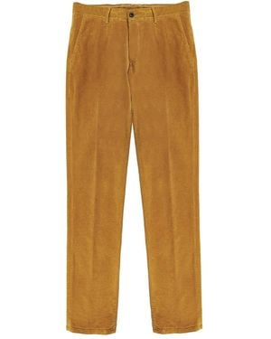 Incotex Corduroy Pants - Brown