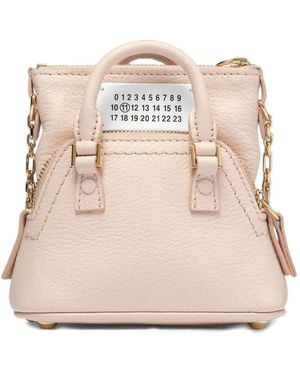 Maison Margiela Micro Classic 5Ac Shoulder Bag - Natural