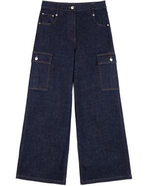 Ports 1961 カーゴジーンズ - ブルー