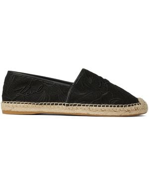 Karl Lagerfeld Kamini Espadrilles - Black