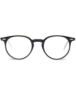 Kyme Quinn Brille Mit Rundem Gestell - Schwarz