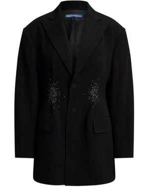 Polo Ralph Lauren Embellished Blazer - Black