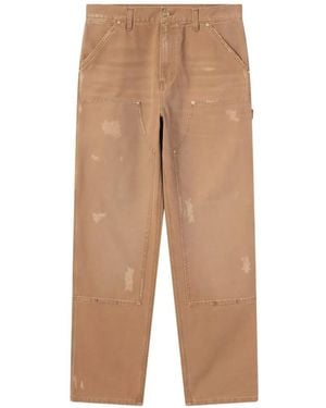 Carhartt Distressed Paneled Pants - Natural