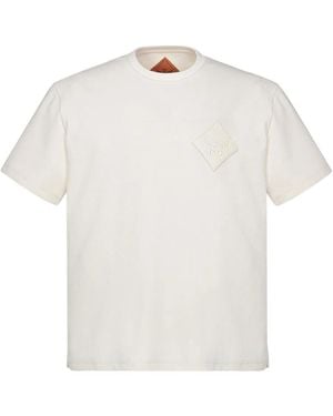 MCM Logo-Patch T-Shirt - White