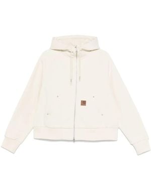 Carhartt Sudadera W' Eldon con capucha - Blanco