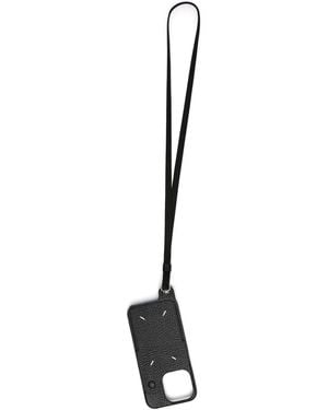 Maison Margiela Four Stitches Iphone 14 Pro Case - Black