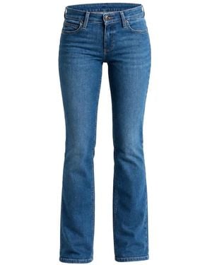 Lee Jeans Jessica Low-Rise Bootcut Jeans - Blue