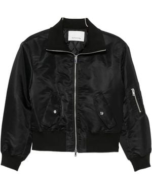 Frankie Shop Bomberjacke Mit Reißverschluss - Schwarz