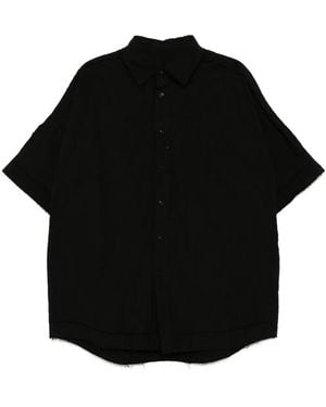 Casey Casey Waga Raw Shirt - Black