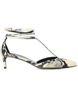 KHAITE Mia Heeled Pumps - White