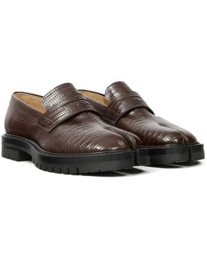 Maison Margiela Tabi County ローファー - ブラウン