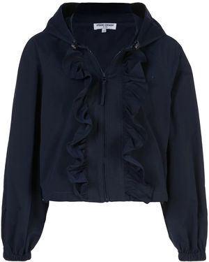 Opening Ceremony Ruffled Windbreaker - Blue