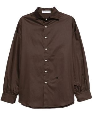 Bluemarble Poet Shirt - Brown