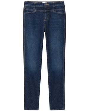 Closed Jeans Met X-Zakken - Blauw
