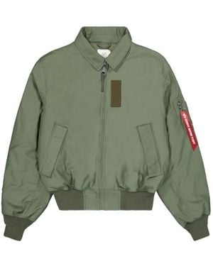 Alpha Industries Cvc Bomber Jacket - Green