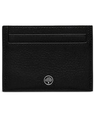 Mulberry Grained Credit Cardholder - Black