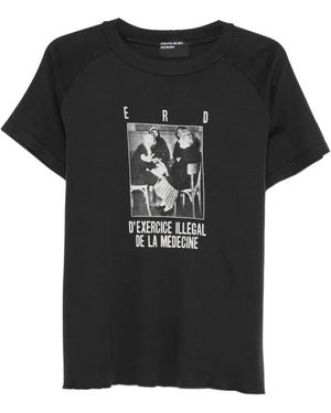 Enfants Riches Deprimes Print T-Shirt - Black