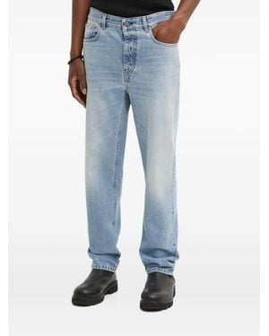 Won Hundred Button Pocket Denim Jeans - Blue