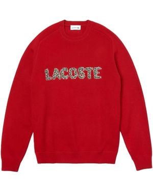 Lacoste Croco Magic-Embroidered Jumper