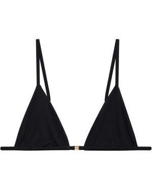 Anine Bing Bellamy Bikini Top - Black