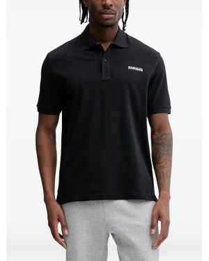 Napapijri Polo De Manga Corta - Negro
