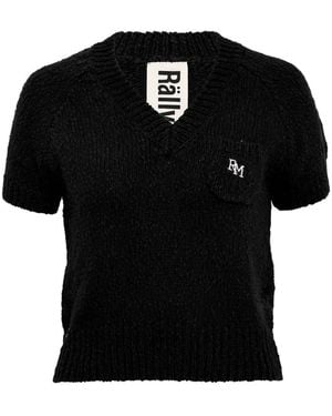 Rally Movement Rm V-Neck Jumper - Black