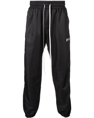 Daniel Patrick Parachute Track Trousers - Black