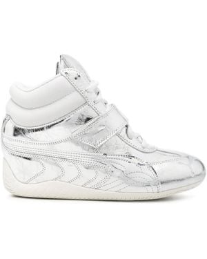 PUMA Speedcat Logo-Debossed Sneakers - White